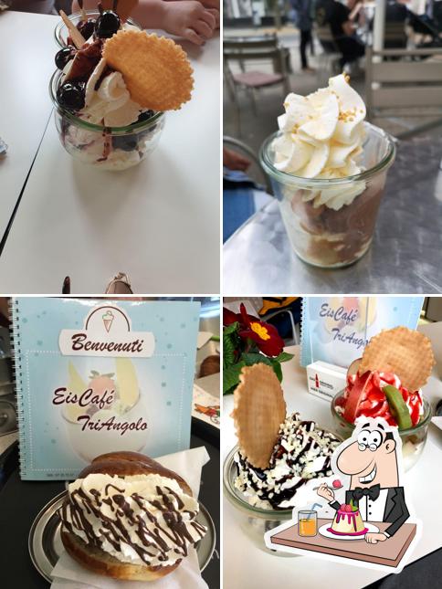 Profitez l'un des desserts
