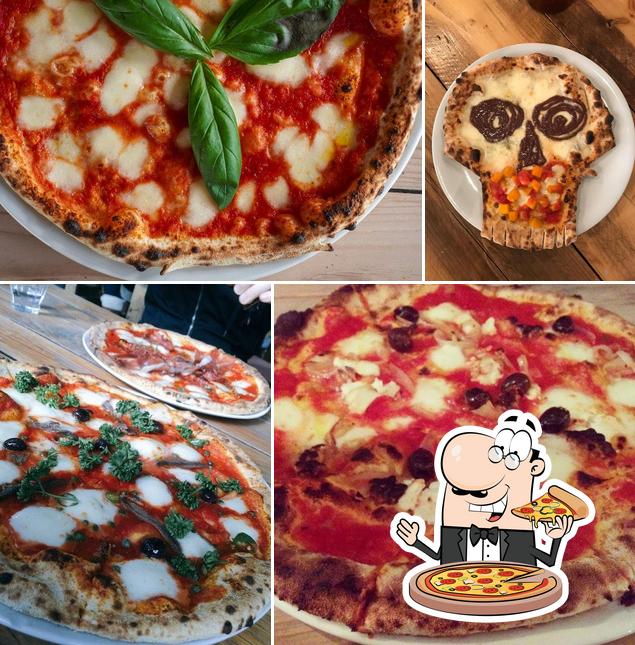 Elige una pizza en Miss Margherita - Sourdough Pizzeria & Cafe