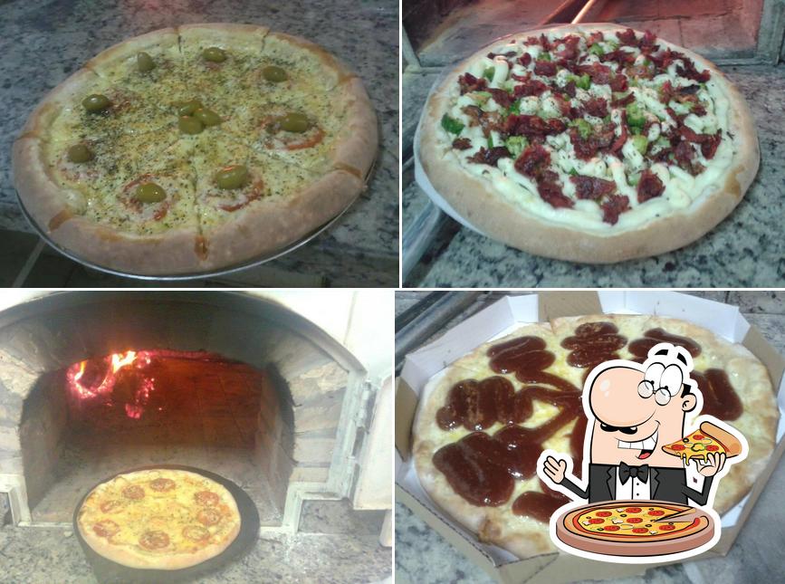 Experimente pizza no Marmitaria Itamaraty