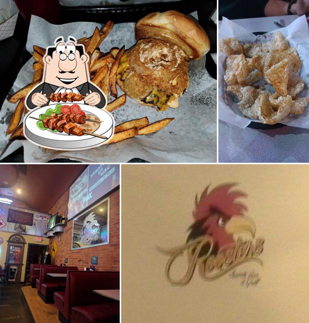 Rooster's Sports Bar & Grill in Rock Island Restaurant menu and reviews