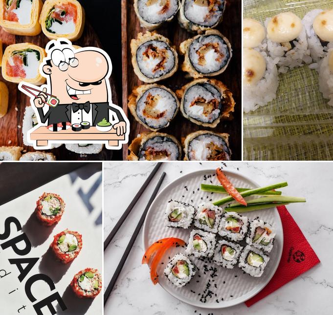 Choisissez de nombreuses options de sushi