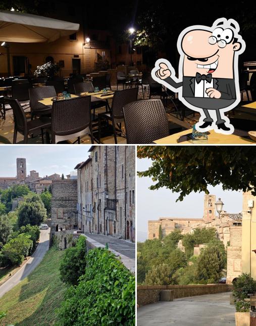 La immagine di esterno e interni da Bar Caffè Pizzeria Santa Caterina