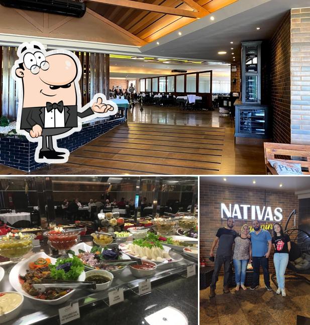 Sente em uma das mesas no Churrascaria Nativas Grill Campinas Restaurante Rodízio