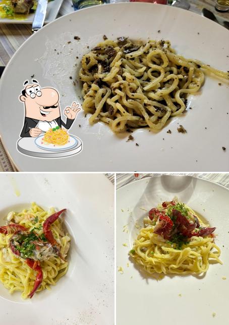 Spaghetti alla carbonara al Trattoria Teresa