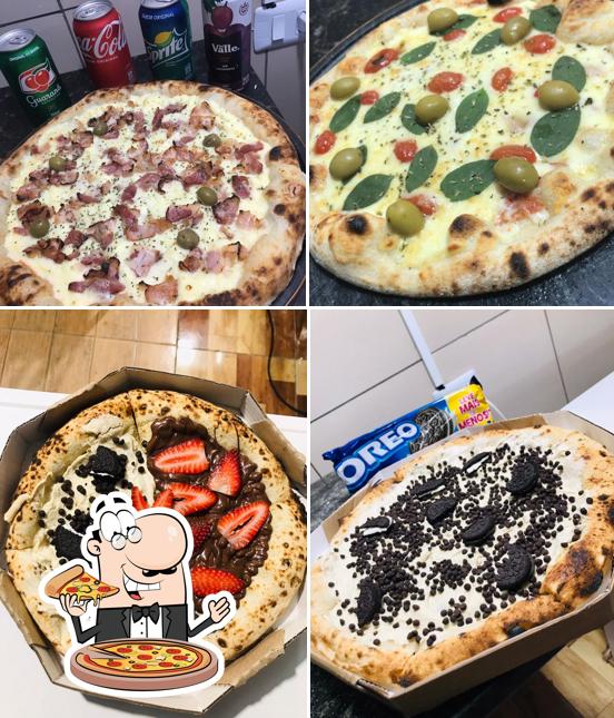 No Pizzeria Verace Pizza Franco da Rocha, você pode provar pizza