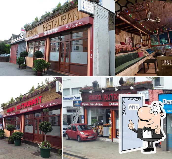 Ariana Restaurant Barking, 100 Longbridge Rd in Barking Restaurant menu and reviews