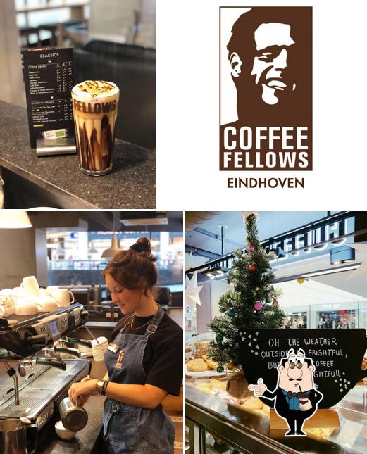 Насладитесь напитками в атмосфере "Coffee Fellows"