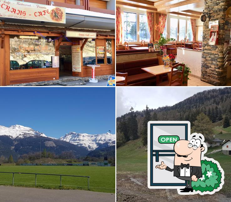 Gli esterni di Crans - Cafe Restaurant-pizzeria