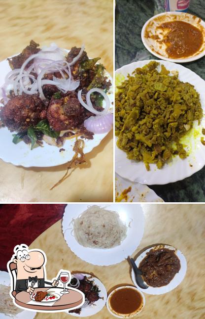 Try out meat meals at Center Old Hotel