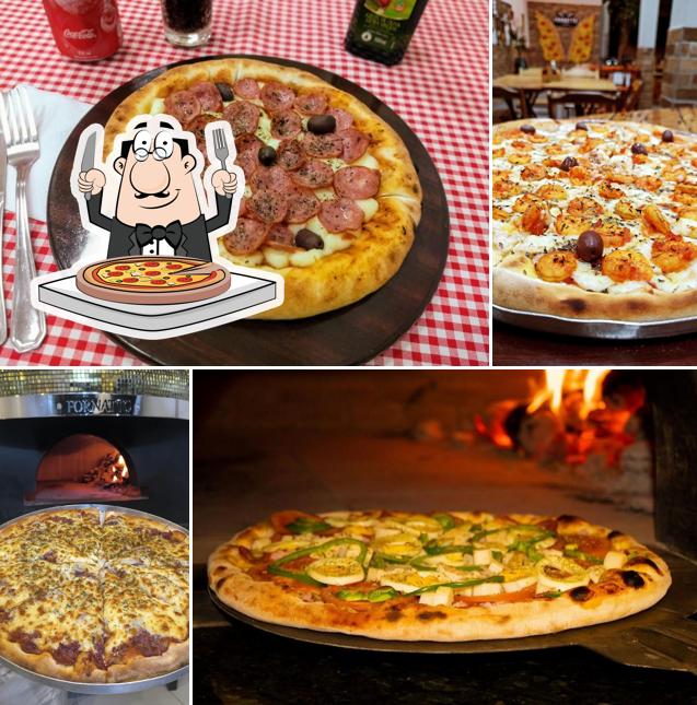 Consiga pizza no Fornatto Pizzaria Domingos Martins