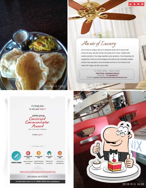 Sahyadri Food Court offers a selection of sweet dishes