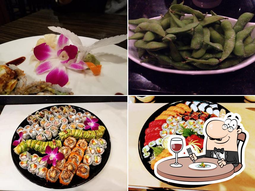 Food at Sakura Japanese Steak, Seafood House & Sushi Bar