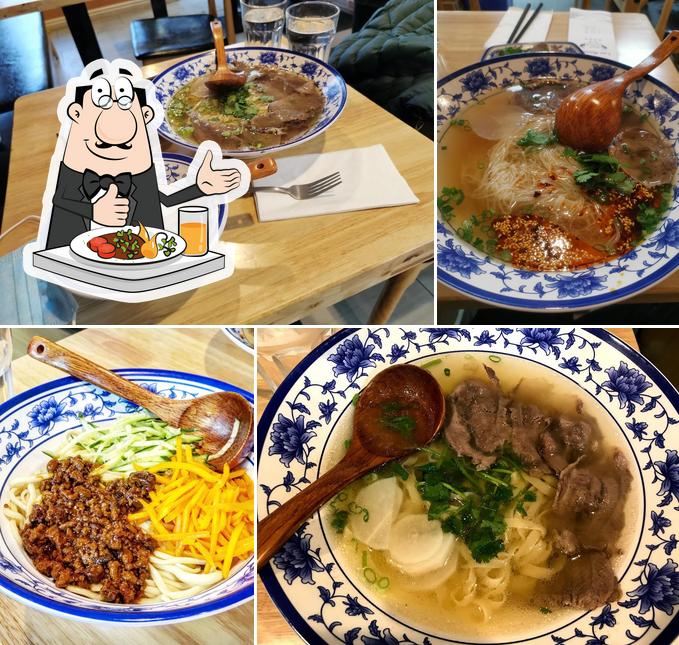Food at Lan Noodle Restaurant 兰州牛肉拉面
