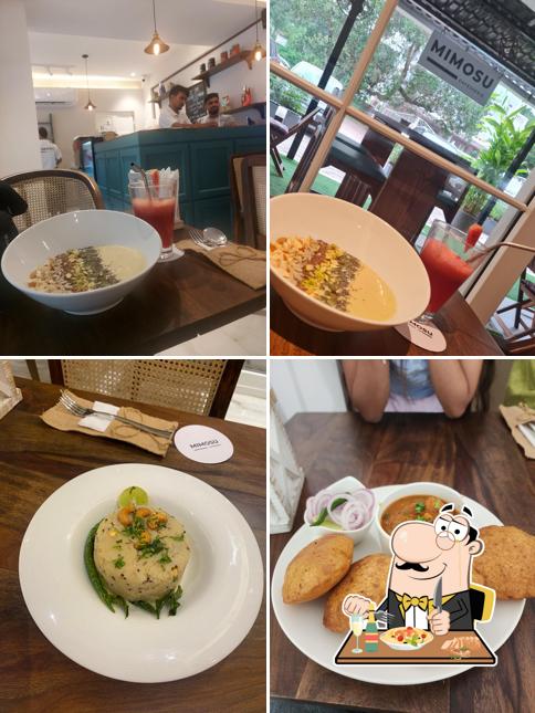 Food at Mimosu Cafesserie