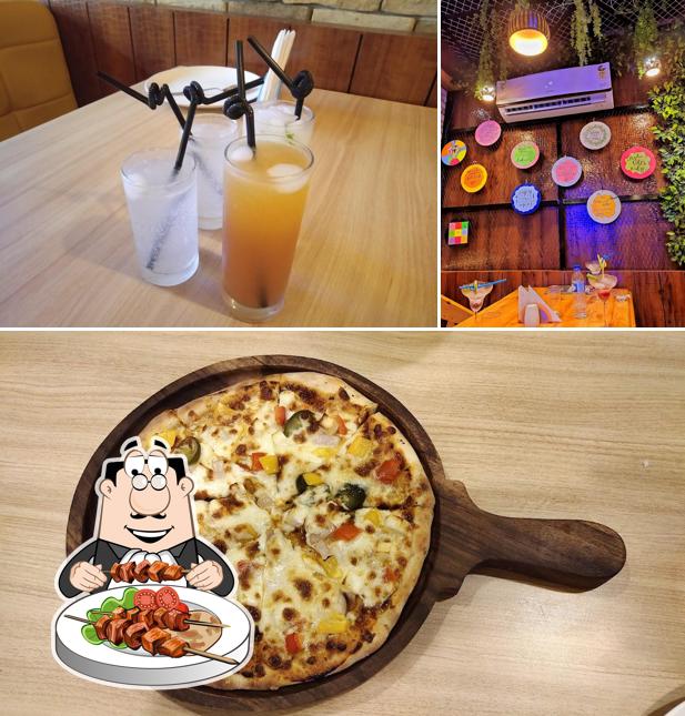 Among various things one can find food and beverage at Old Street Cafe & Restaurant (ওল্ড স্ট্ৰীট ক্যেফে আৰু ৰেস্তোঁৰা)