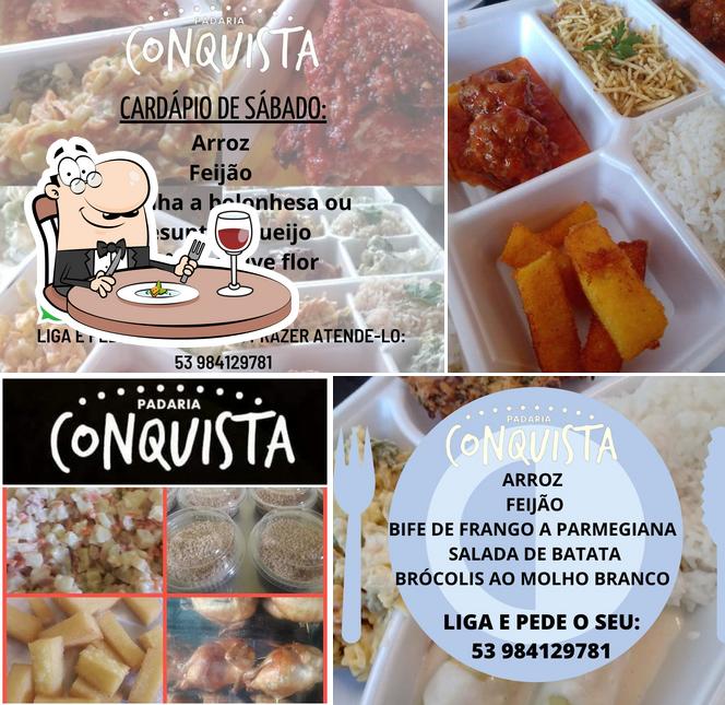 Platos en Conquista lanches , Canguçu