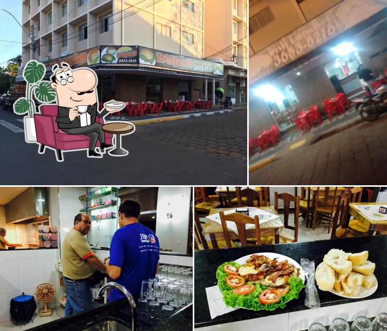 Veja imagens do interior do Bujão Lanches