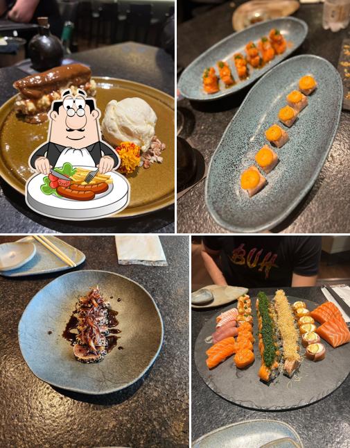 Platos en Sushito Canoas