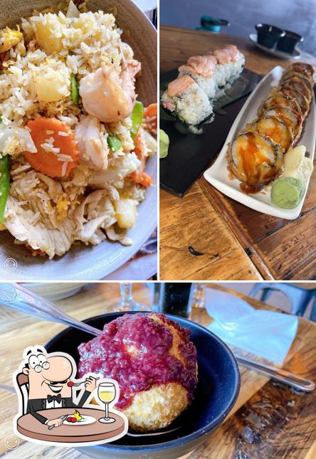 Еда в "Sweet Rice JP Thai Sushi"
