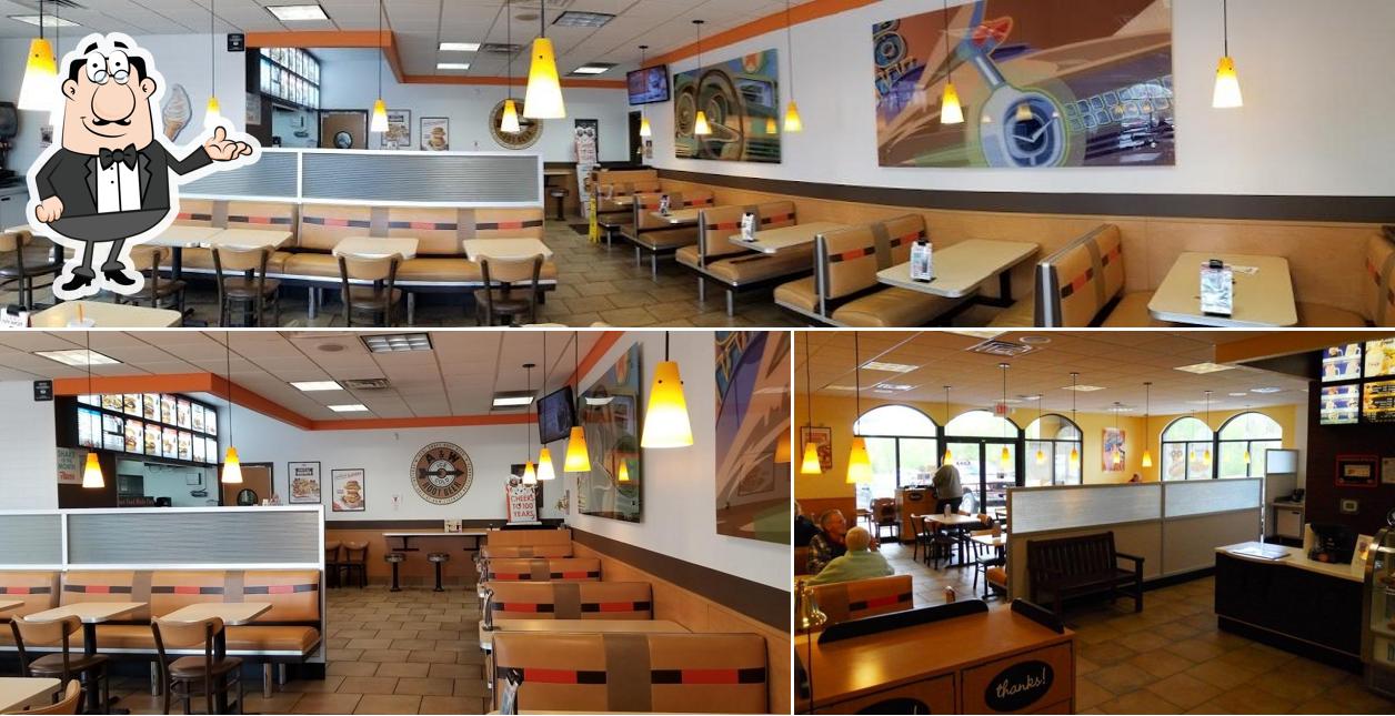 Check out how A&W Restaurant looks inside