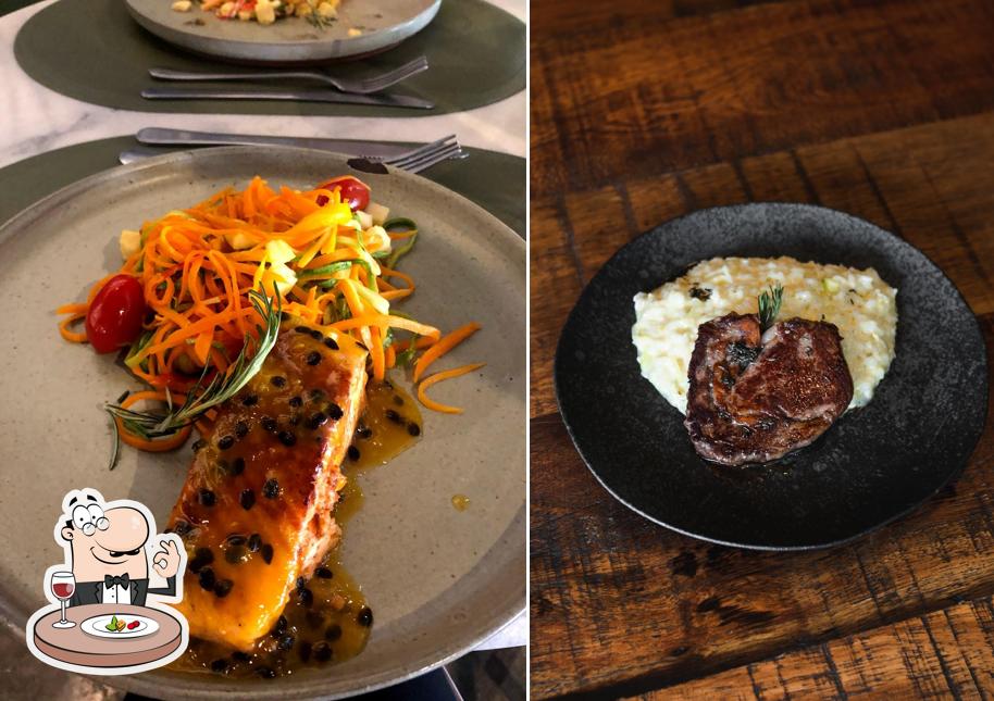 Platos en Evü Café & Co