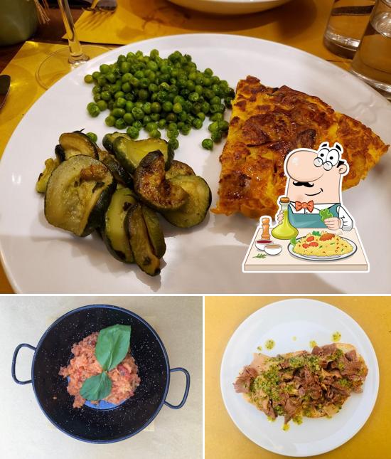 Platti al Fiaschetteria Degusto
