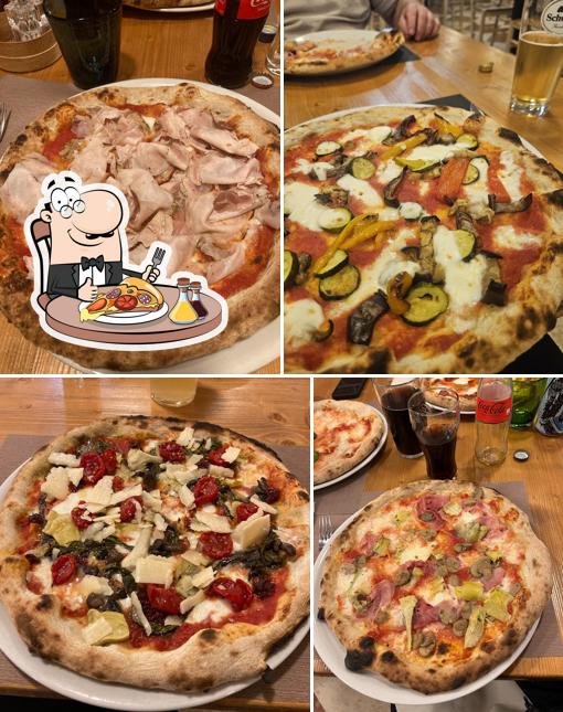 A Pizzeria La Ruota, puoi goderti una bella pizza