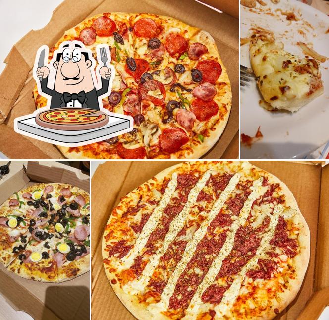 Consiga diferentes estilos de pizza
