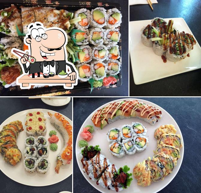 Elige uno de sus diferentes tipos de sushi