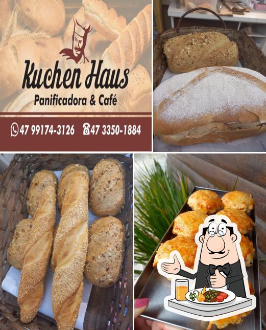 Comida em Kuchen Haus Panificadora & Café