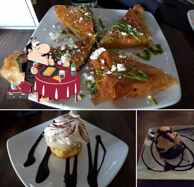 The Ivy Mediterranean Lounge provides a variety of desserts