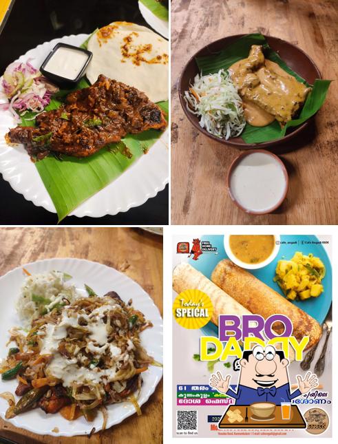 Food at Cafe Angadi