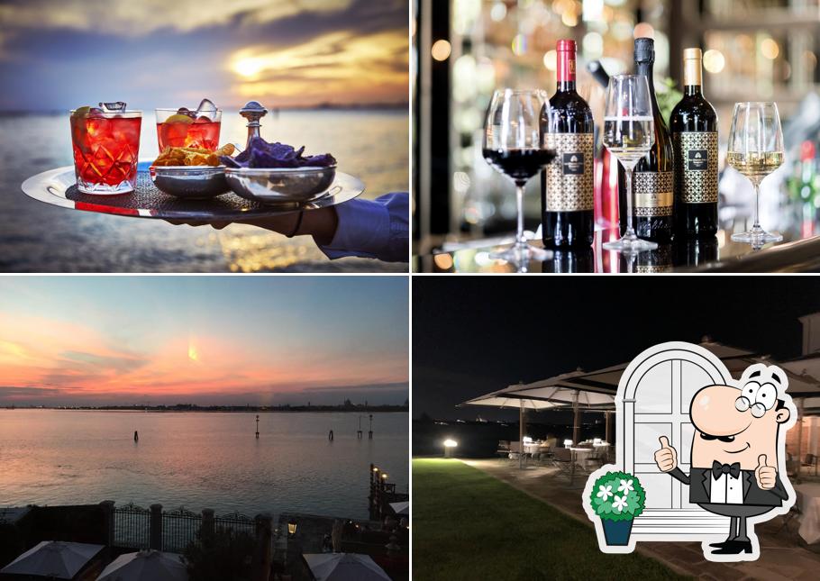 La esterno e bevanda del ristorante