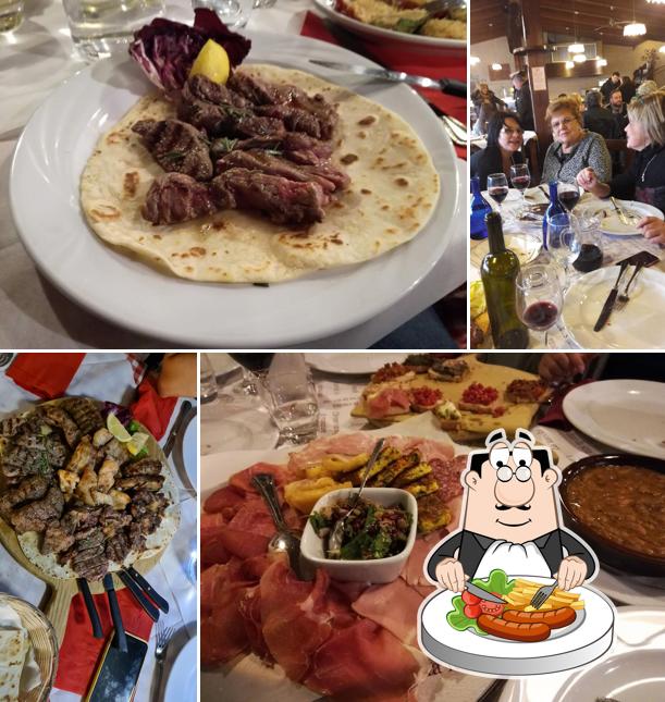 Cibo al Osteria Grotta Rossa