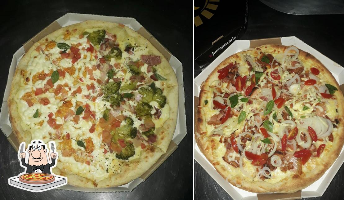 No Junin Pizza Delivery, você pode pedir pizza