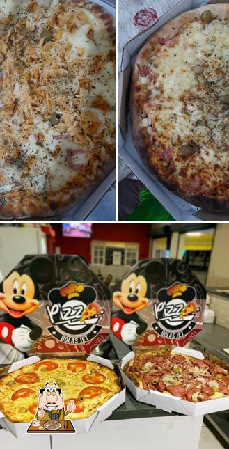 Escolha diversos tipos de pizza