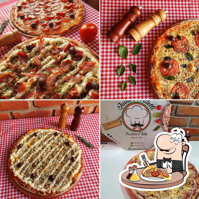 Experimente diferentes variedades de pizza