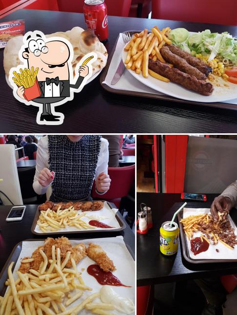 Commandez des frites à Big Slime Kebab