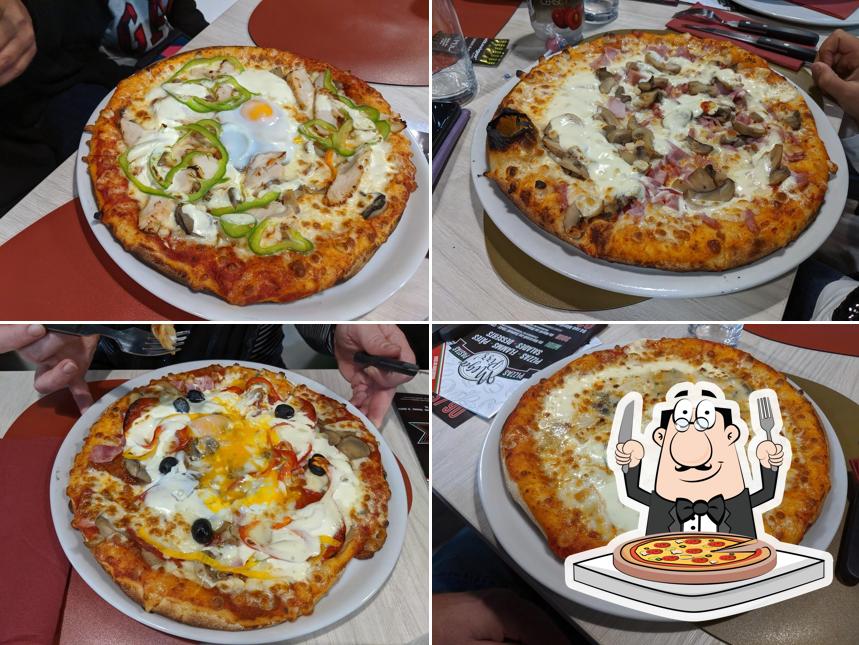 Choisissez différents genres de pizzas