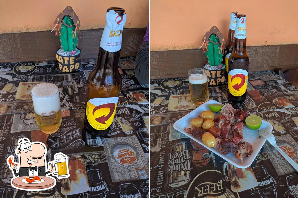 Peça uma tulipa de cerveja leve ou escura