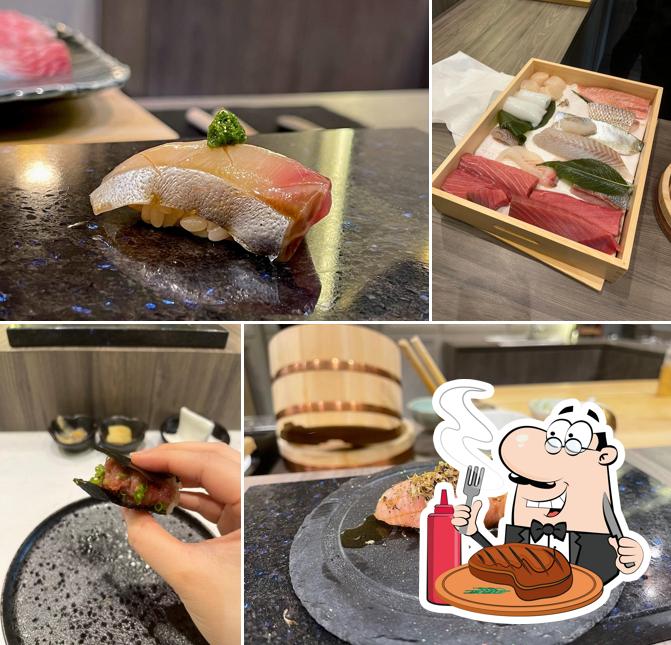 Try out meat meals at Kozue Omakase Ratchapruek 梢お任せ