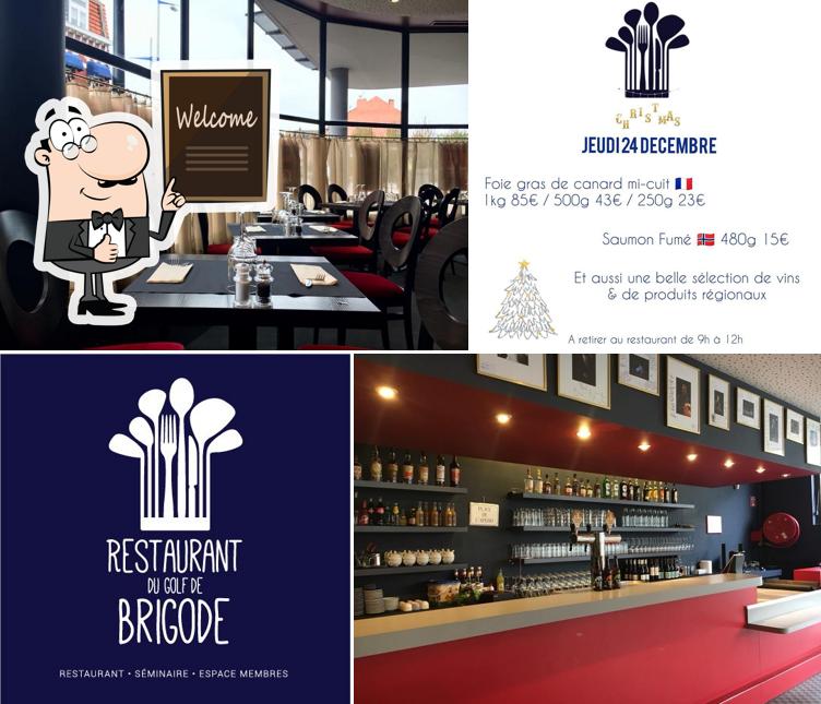 Voici une photo de restaurant du golf de brigode