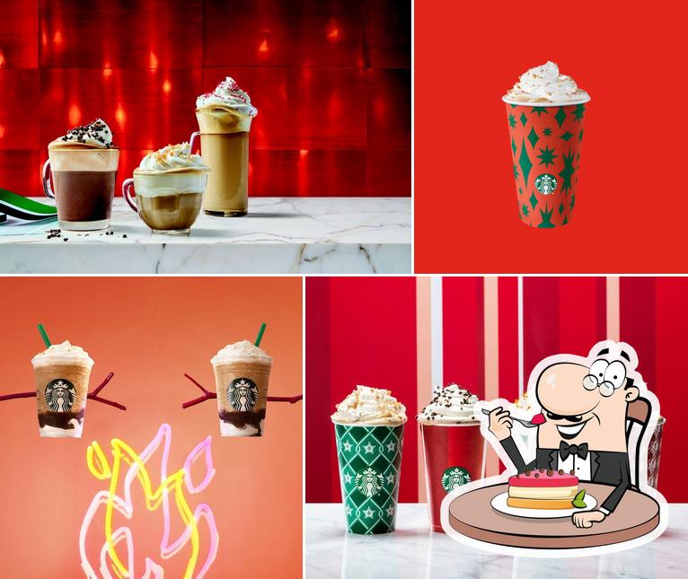 Starbucks, 610 Woodbury Dr in Woodbury Restaurant menu and reviews