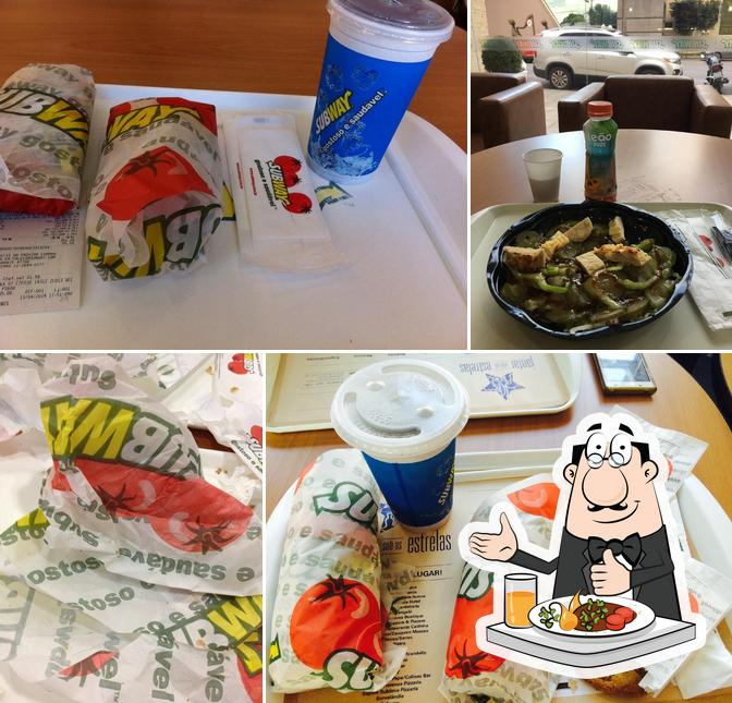 Comida em Subway