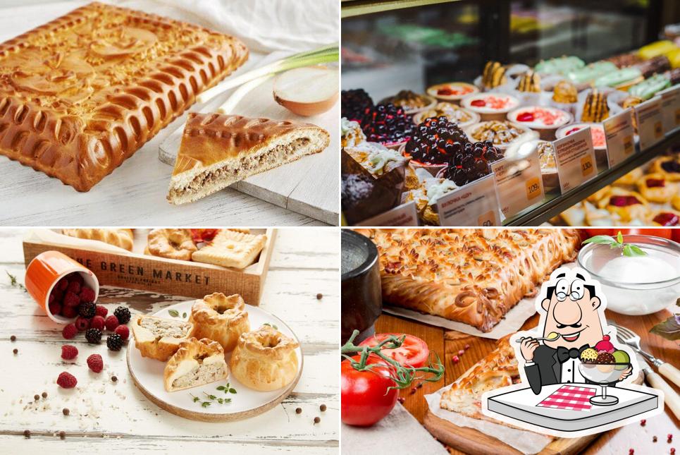 "Пироговый дворик" представляет гостям разнообразный выбор сладких блюд