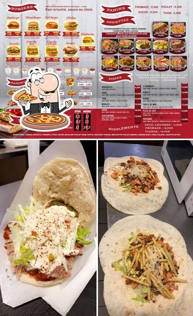 Prenez de nombreux genres de pizzas