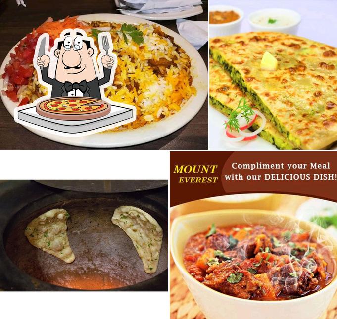 Order pizza at Mount Everest Halaal Indian restaurant @ takeaway