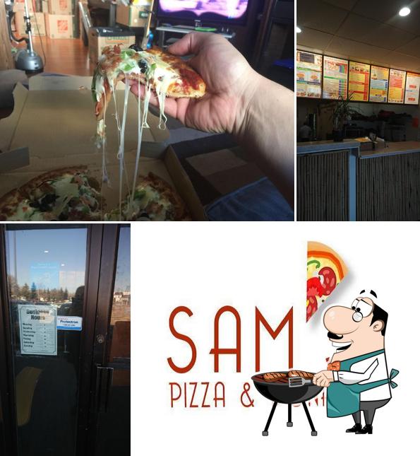 Voici une image de Sam's Pizza & Donair