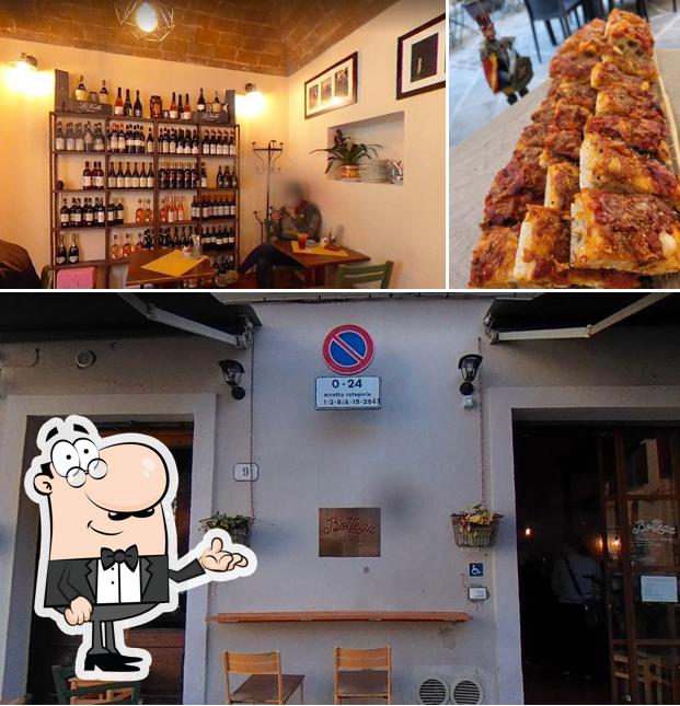 Bottega Prato’s Bild von der innere und pizza