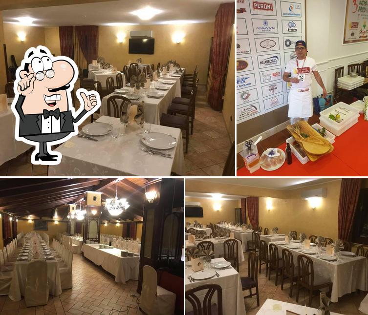 Gli interni di Luna Rossa Ristorante Pizzeria Sala Ricevimenti